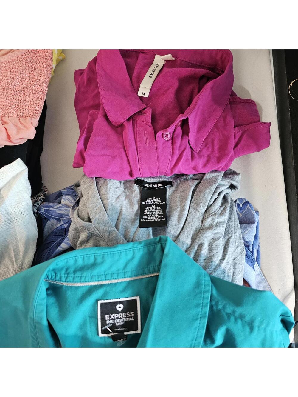 Women's Clothing Wholesale Lot 18 pcs Medium Talbots Calvin Klein Chicos - Picture 7 of 7